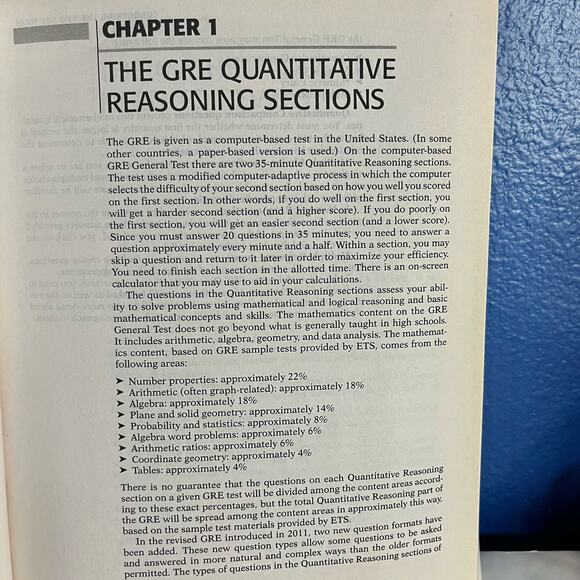 McGraw Hill's Conquering the New GRE Math - Picture 5 of 6